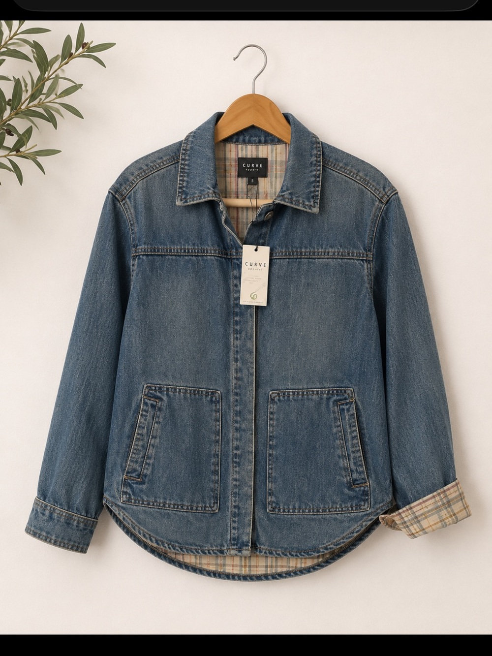 Curve Classic Blue Jean Jacket